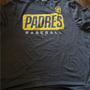 San Diego Padres T Shirt Men’s XXL Black MLB Baseball Graphic Tee